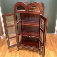 トレファク神戸南店】アジアン調キャビネット ドーム型【取りに来