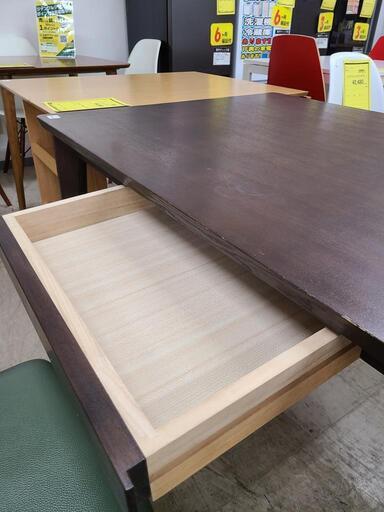 J4447　NITORI　ニトリ　ダイニングテーブル DT　ロレイン5H　ブラウン　クリーニング済　【リユースのサカイ柏店】 J4447 NITORI ニトリ ダイニングテーブル DT ロレイン5H ブラウン