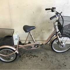 143★岐阜発　電動アシスト三輪自転車/自転車△Rakukkar...