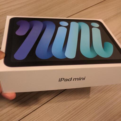 【未使用、包装キズあり】iPad mini 6 64GB スペースグレイ WiFiモデル