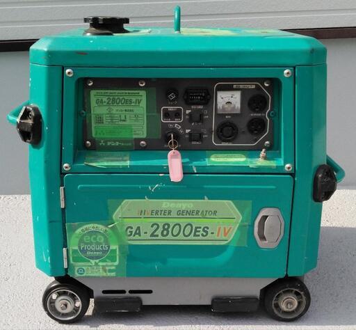 デンヨー㈱ 防音型発電機 GA-2800ES-IV
