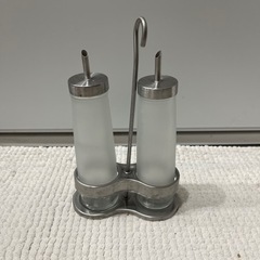 【ガラス製】IKEA卓上オイルボトルセット　魅せる収納　調味料容器