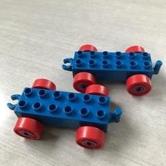 LEGO デュプロ　汽車連結パーツ　2つ