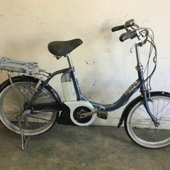 152★岐阜発　△YAMAHA PAS/電動自転車△20インチ/充電器無し/タイヤひび割れ有り/鍵が無い為動作未確認/ジャンク品　R4.10.4★