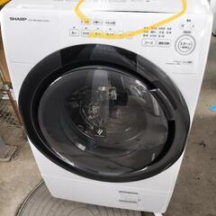中古 近郊送料格安 東芝 9.0kg 縦型洗濯乾燥機 AW-9SV2M-N マジック 