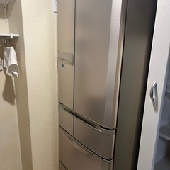 三菱　2009年式　445L 6枚扉キッチン家電 冷蔵庫