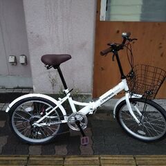 美品☆PROVROS[プロブロス]20吋 折り畳み自転車 外装6...