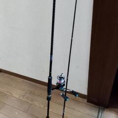 値下げしました!】エメラルダスのエギングロッドとリールのセット！ 