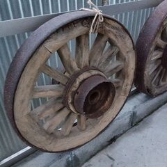 荷車用車輪2　直径45ｃｍ×2個（1個単価）