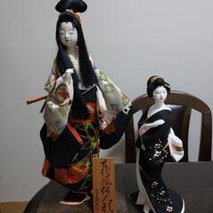 徳島の人形　置物セット　民芸品