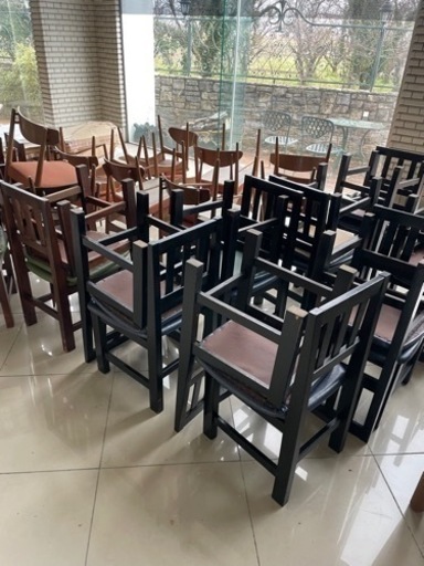 河口家具　木製ダイニングテーブルと椅子セット 家具 ダイニングセット ダイニングテーブルセット・ダイニングセット