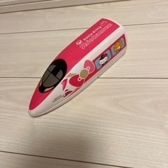 【受け渡し決定】（おもちゃ用）ハローキティ新幹線お弁当箱