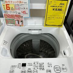 ジモティ来店特価!!　洗濯機　東芝　AW-45ME8　2022　　J-0318