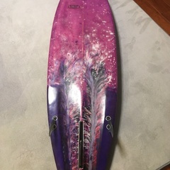ミッドレングス　msfサーフボート　美品　フィン付き　リーシュコードもサービス