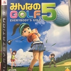 PS3 プレステ3 ゲームソフト みんなのゴルフ5