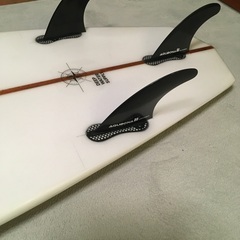 超ショートボート　美品　レールリペア済み　フィンセット　リーシュコードもサービス