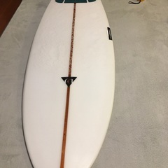 超ショートボート　美品　レールリペア済み　フィンセット　リーシュコードもサービス