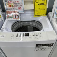 ジモティ来店特価!! 洗濯機 ハイセンス AT-WM5511-WH 2021 J-0321