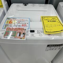 ジモティ来店特価!!　　洗濯機　ヤマダ　YWM-T60H1　20...
