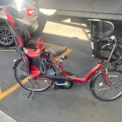 YAMAHA  リトルモア　レッド　8.9AH 新基準　電動アシスト自転車