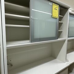 ジモティ来店特価!! 食器棚 松田家具 ホワイト J-0328