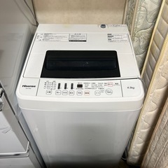 Hisense 洗濯機（2019年製）