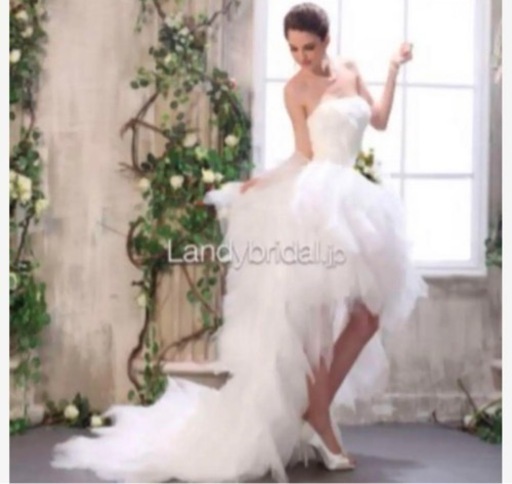 landybridal ウェディングドレス　フィッシュテール