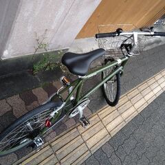 secret code[シークレットコード]SCE206 20吋ミニベロ(小径車) 6speed/モスグリーン