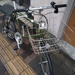secret code[シークレットコード]SCE206 20吋ミニベロ(小径車) 6speed/モスグリーン