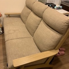 [New]家具 ソファ 3人掛けソファー