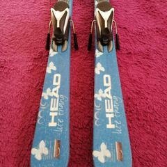 HEAD スキー板 ストック スキーケース セット ジュニア レディース 女の子