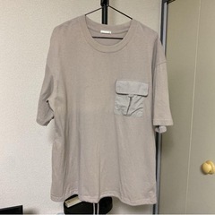 【GU】ポケットビックTシャツ XL