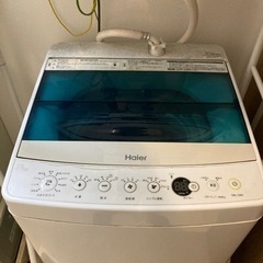 家電 生活家電 洗濯機　Haier 4.5kg
