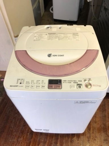 福岡市内配送設置無料 シャープ SHARP ES-GE60N-P [全自動洗濯機 福岡市内配送設置無料 シャープ SHARP ES-GE60N-P [全自動洗濯機