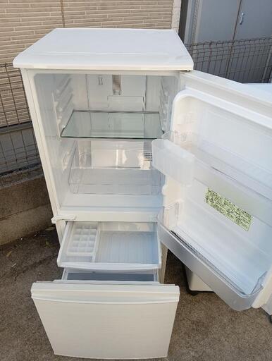 23区配送無料 冷蔵庫シャープ137L＋洗濯機東芝6kg