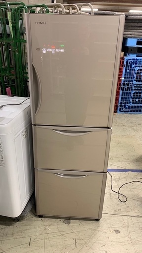 日立ノンフロン冷凍冷蔵庫 3ドア R-S2700FV 2016年 ミラードア