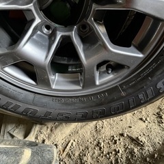 ジムニーシエラJB74純正アルミとタイヤ
