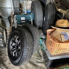 ジムニーシエラJB74純正アルミとタイヤ