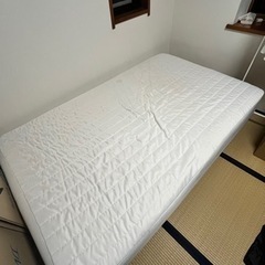 【ネット決済】無印良品　セミダブル　ベッド