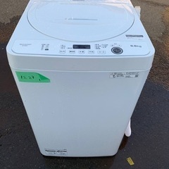 シャープ　全自動電気洗濯機　ES-GE5F-W