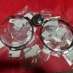 ジムニー JA11 等 メッキ燃料タンクキャップ ヘッドライト メッキリム