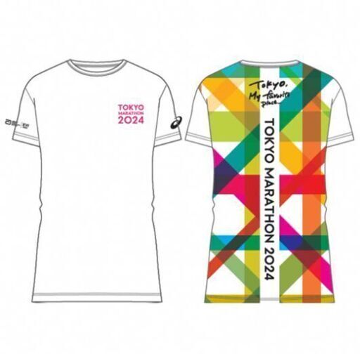 東京マラソン シグネチャーTシャツ 2024 (ゆうき) 大泉学園の