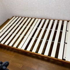 ベッドフレーム セミダブルベッドサイズ すのこベッド