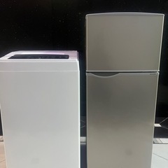 福岡市配送設置無料 高年式 シャープ冷蔵庫、洗濯機セット - 冷蔵庫 