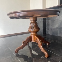 アンティーク家具　丸型テーブル