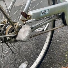 リサイクルショップどりーむ鹿大前店 №1294 自転車　BRIDGESTONE　アルベルト　ビート　27インチ　ギア内装三段　LEDオートライト　状態良好♪　定価７～８万