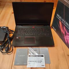 【ネット決済・配送可】ASUS ゲーミングノートPC GL702...