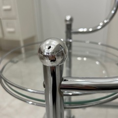 バーカート キッチンワゴン シルバー ビンテージ