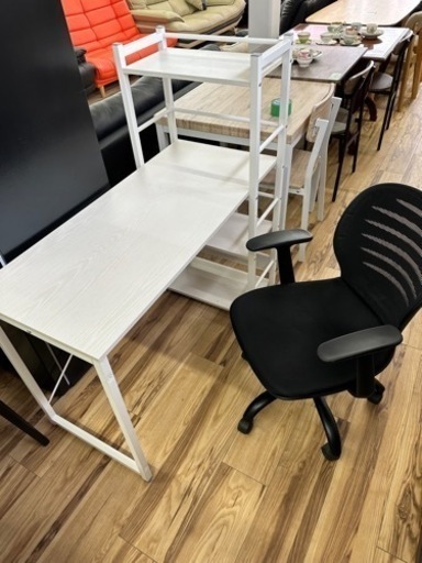 ニトリ 白 家具 テーブル パソコンデスク 昇降デスク(DX006 WW/WH 