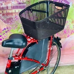 ④6006子供乗せ電動アシストPanasonic自転車22/26インチ良好バッテリー